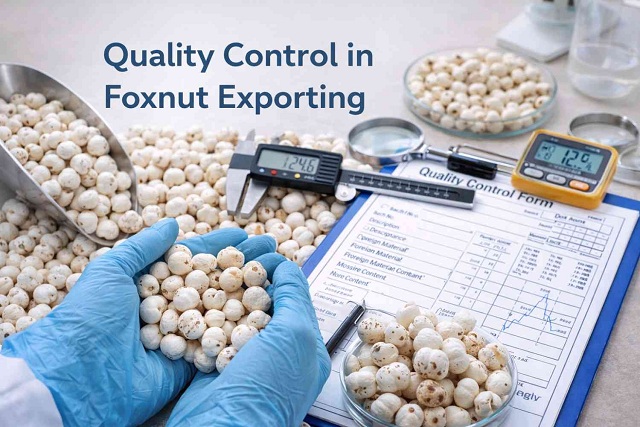 global foxnut exporting trade